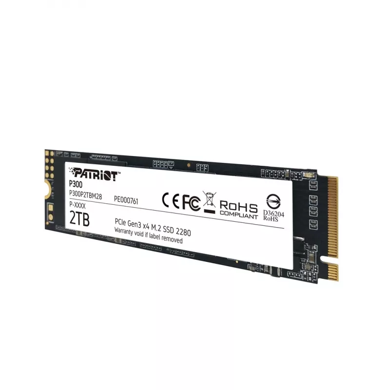 SSD-Festplatte Patriot Memory 2 TB M.2 PCI Express 3.0 NVMe P300