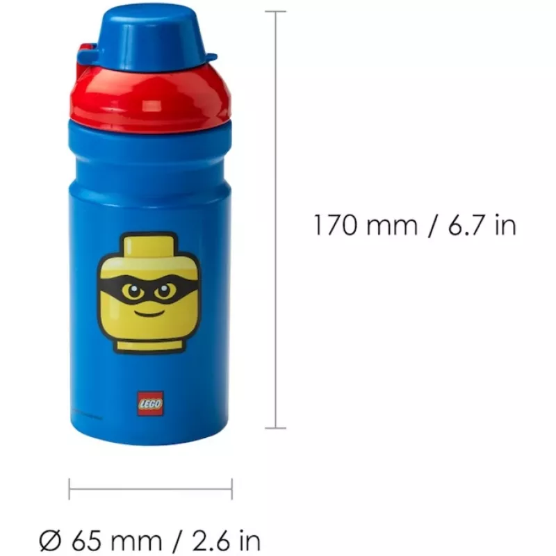 Lunch-Set LEGO 40580001 Bright Blue – Kinder-Brotdose und Trinkflaschen-Set