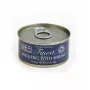 Nassfutter für Katzen FISH4DOGS Makrele mit Garnele 70 g — ausgewachsene Katzen, Fischgeschmack, Dose, glutenfrei