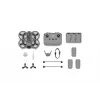 Quadcopter-Drohne DJI Neo 2 Fly More Combo — 4 Rotoren, 12 MP Kamera, 2688×1512 Video, 1606 mAh Batterie, 49 GB interner Speicher, Schwarz/Grau