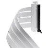 PHANTEKS PCI-E 4.0 x16 Riser-Flachbandkabel, 180 Grad, 30 cm - weiß
