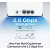 Router MERCUSYS Halo H85X Dual-Band Wi‑Fi 6 (802.11ax), 2,4/5 GHz, bis zu 2402 Mbit/s, 3 LAN-Ports, weiß (3er-Pack)