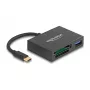 DeLOCK USB-C Kartenleser für XQD- und SD-Speicherkarten USB 5 Gbit/s