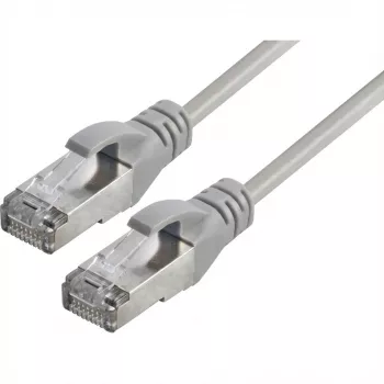 Netzwerkkabel Captiva 80275 Patchkabel CAT 6a RJ45 1m Grau