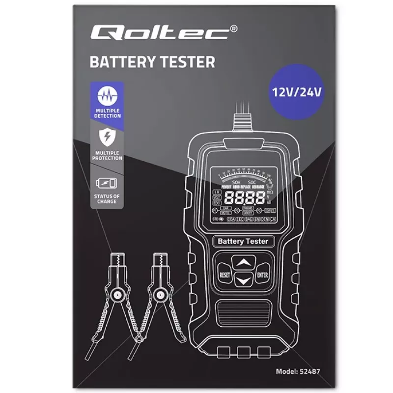 Qoltec 52487 Display Schwarz