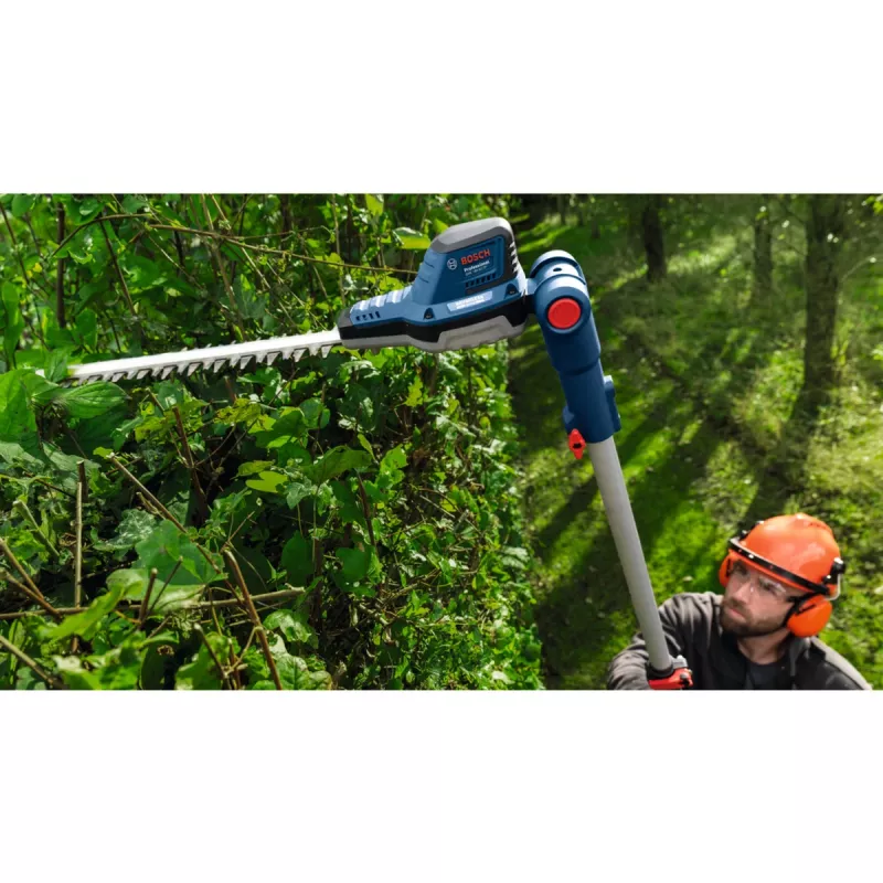 Bosch GHE 18V-50 TP Akku-Heckenschere Schwarz, Blau, Rot, Edelstahl