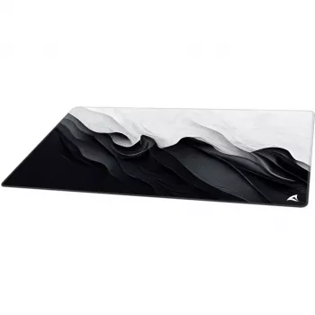 Gaming-Mauspad Sharkoon SKILLER SGP40 D12, orientalisches Kirschblüten-Design, schwarz/weiß, 1000 x 500 mm