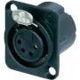Neutrik NC4FD-LX-B Verbindungszubehör Schwarz