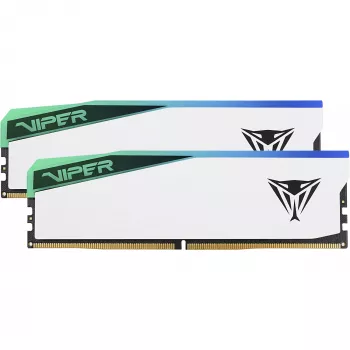 DIMM 48 GB DDR5-6000 (2x 24 GB) Dual-Kit, Memory Weiß, PVER548G60C42KW, Viper Elite 5 RGB, INTEL XMP, AMD EXPO
