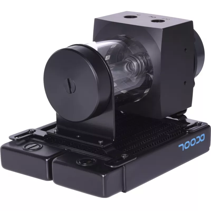 Wasserblock Alphacool 15380 Acryl Aluminium Kunststoff Schwarz 76,5 x 131 x 76,5 mm