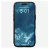 Handyhülle Nomad NM01693185 für Apple iPhone 16 Pro Max, Leder/TPU/PC, schwarz, passend für 17,5 cm (6,9 Zoll) Bildschirm