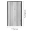 Festplattengehäuse HDD SSD 2,5 Zoll SATA3, USB3.0