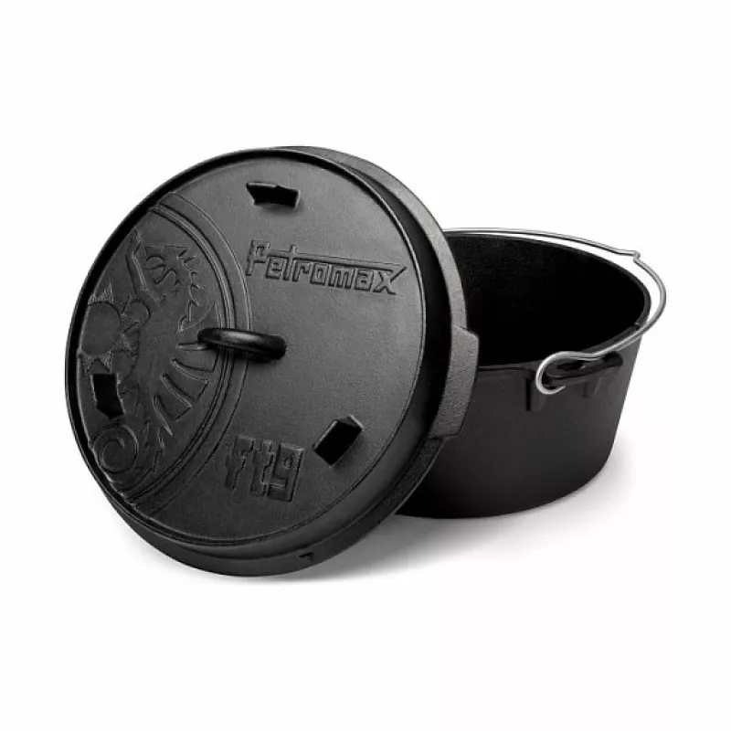 Petromax ft9-t Schmortopf 7,5 l Schwarz (FT9-T)