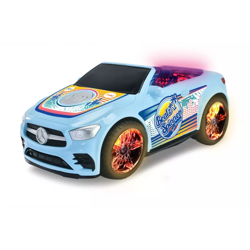Car Dickie Toys Mercedes-Benz E-Class Beat Spinner Blau 3 AA-Batterien