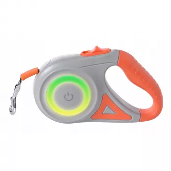 Extralink Einziehbare LED-Hundeleine 5 m mit Seitenlicht