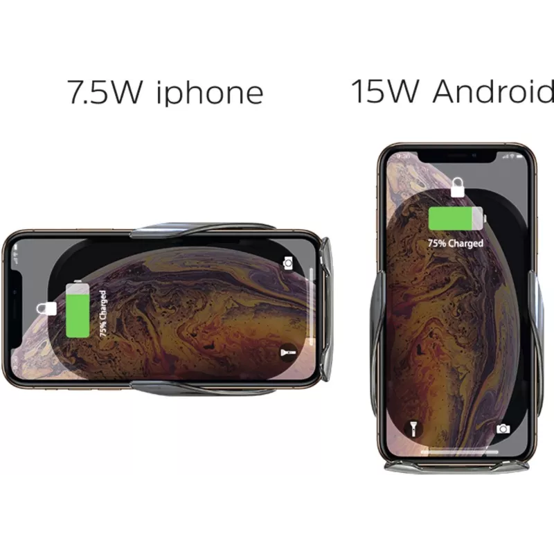 Smartphone- & Tablet-Halterung TECHNISAT SmartCharge 3 — universelle Halterung mit integrierter Ladefunktion (Modell 76-4977-00)