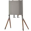 One for All Falcon Universal WM 7481 - Standfuß - für LCD-TV / Soundbar - Nussbaum, Anthrazit - Bildschirmgröße: 81,3–177,8 cm (32–70)