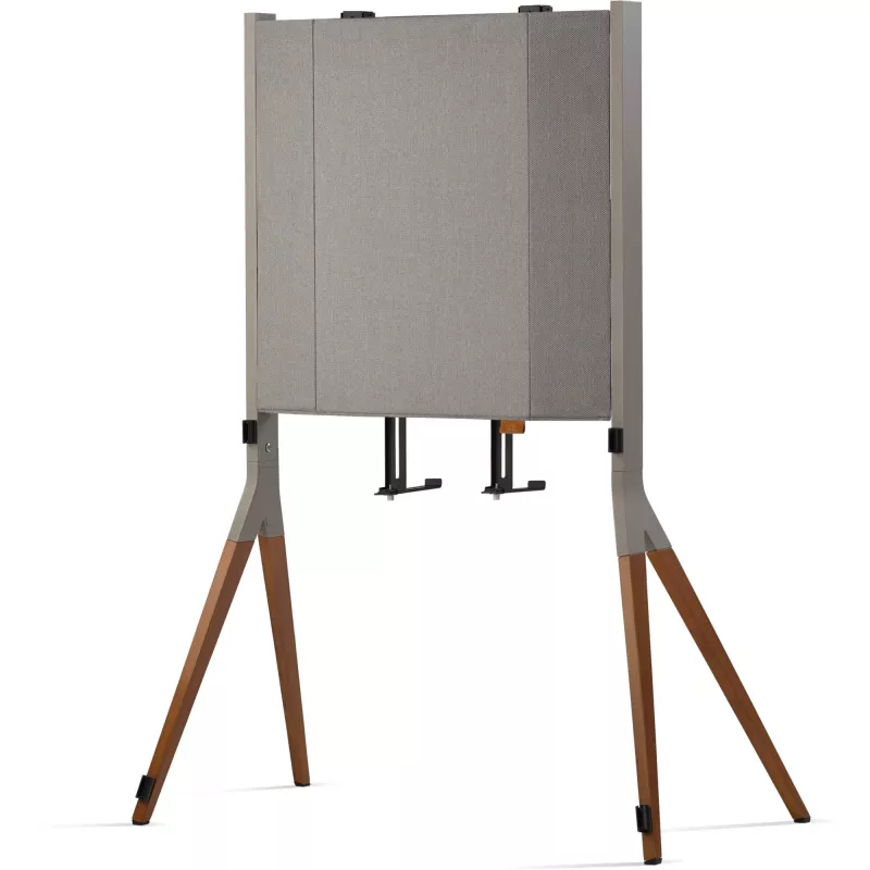 One for All Falcon Universal WM 7481 - Standfuß - für LCD-TV / Soundbar - Nussbaum, Anthrazit - Bildschirmgröße: 81,3–177,8 cm (32–70)
