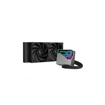 All-in-one-Flüssigkeitskühler DeepCool LT520 12 cm Schwarz 3,27 mmH2O