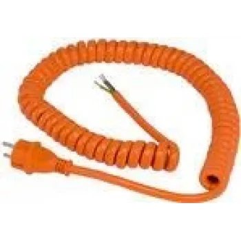 Spiralkabel AS Schwabe 70430, 230V 16A, IP44, ausziehbar 1–5 m