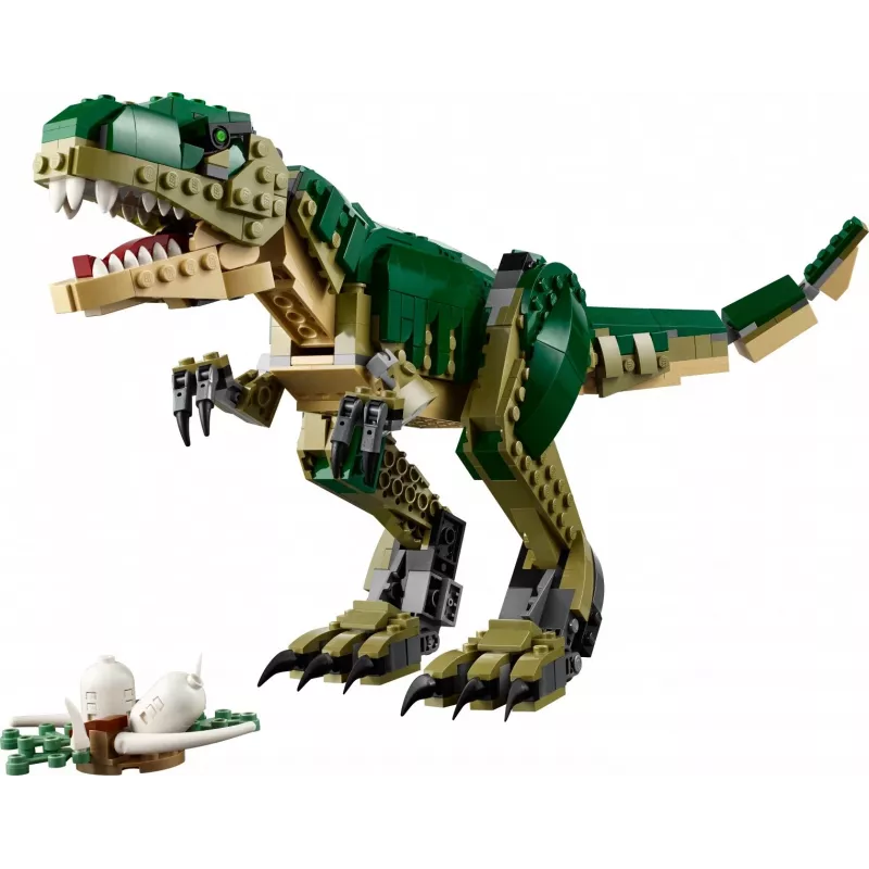 Konstruktionsspielzeug LEGO Creator 3-in-1 T.Rex Bausatz, 626 Teile, 150 mm Höhe, Alter 9+