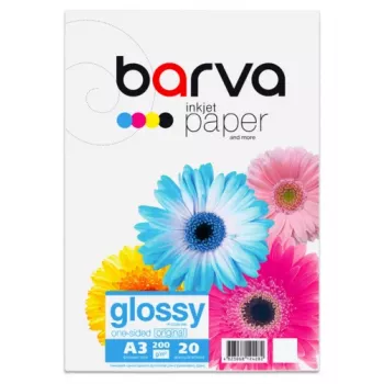 Fotopapier Barva (IP-C200-346) Glossy, 200 g/m², A3, 20 Blatt