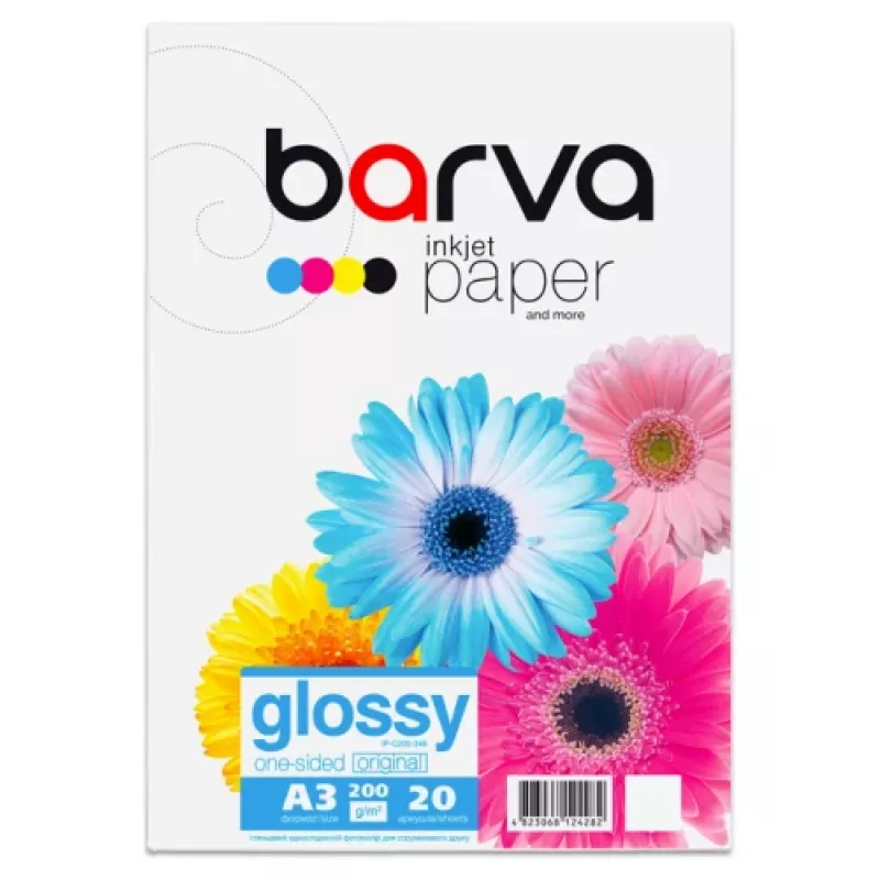 Fotopapier Barva (IP-C200-346) Glossy, 200 g/m², A3, 20 Blatt
