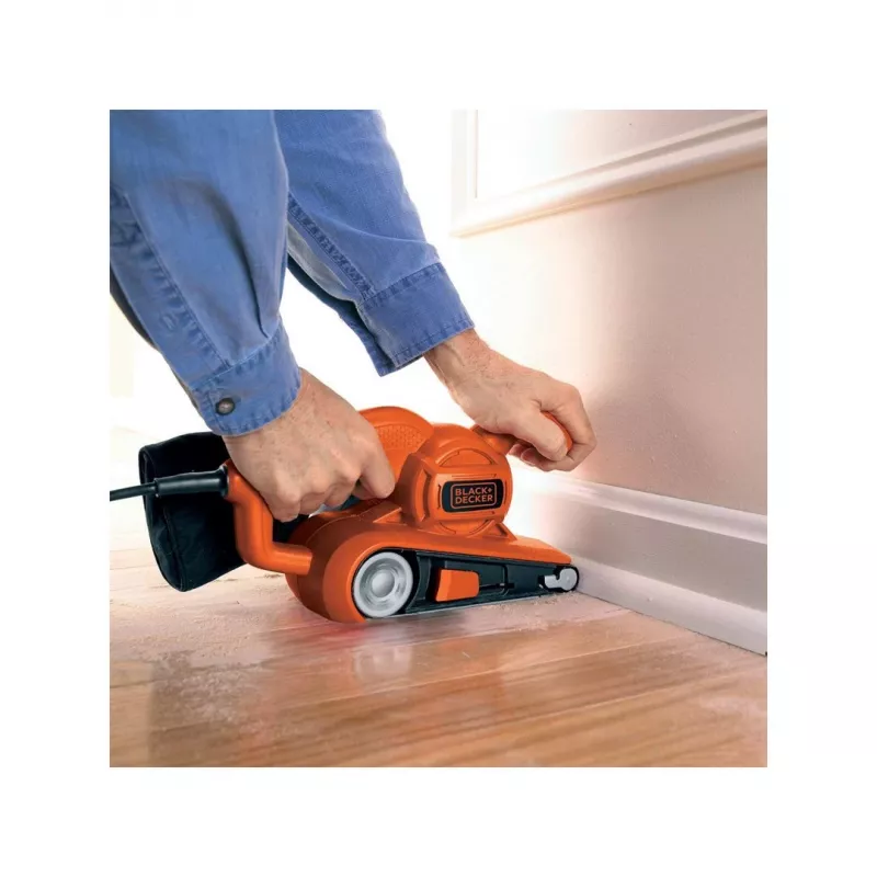 Schwarz & Decker KA86-QS tragbarer Schleifer Bandschleifer Orange