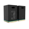 Regallautsprecher Teac BS-60BK LED Schwarz – Bluetooth, 2×90W, RCA, USB, Optisch, Bassreflex, Fernbedienung
