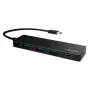 LogiLink UA0311 USB-C 3.2 Gen 2 Multiport-Hub 4 Ports Schwarz
