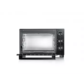 Mini-Backofen SEVERIN TO 2075 — 30 L Kapazität, 1600 W, freistehend, schwarz, Grillfunktion