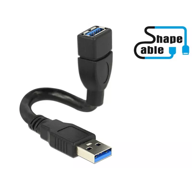 USB Kabel DeLOCK 0,15 m 2xUSB3.0-A