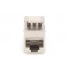 Keystone-Modul Digitus CAT 8.1 RJ-45 geschirmt flach weiß