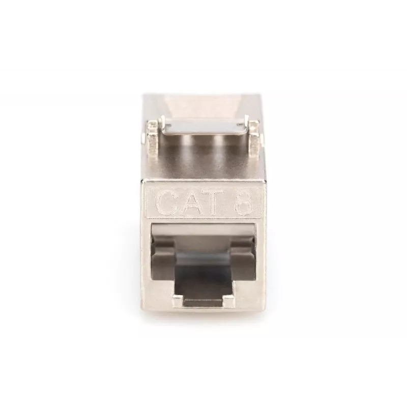 Keystone-Modul Digitus CAT 8.1 RJ-45 geschirmt flach weiß