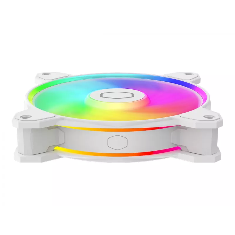 Cooler Master MasterFan MF120 Halo2 White Edition 120mm ARGB Gehäuselüfter