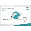 Digitus DN-3024 USB 3.0 Adapter 20 cm 1x USB-C auf 1x RJ45 Geschirmt