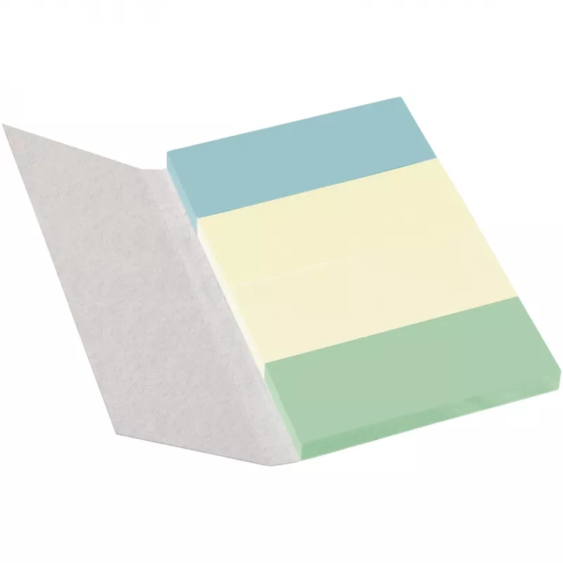 Blanko-Registerreiter Herlitz 50033447 selbstklebend 160 Blatt Blau Grün Gelb