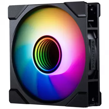 Phanteks M25 Gen2 120mm ARGB Reverse-Airflow PWM-Lüfter - Schwarz