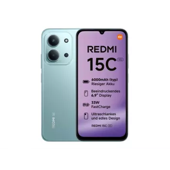 Xiaomi Redmi 15C 5G - 5G-Smartphone - Dual-SIM - RAM 8 GB / Interner Speicher 128 GB - microSD-Slot - 6,9 Zoll - 1600 x 720 Pixel (120 Hz)
