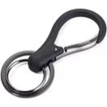 Schlüsselanhänger TROIKA Metall-Schlüsselhalter KR17-09/GM für 3 Schlüssel