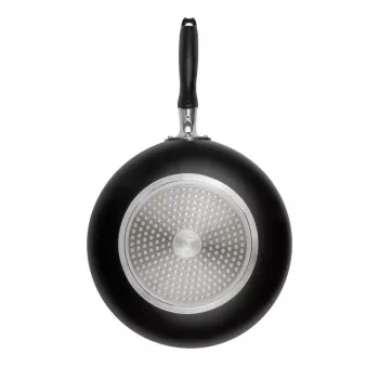 Resto Kitchenware 93603 Bratpfanne Wok/Pfanne Rund