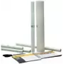 Schutz-Buchfolie agipa 00263 — selbstklebend transparent glänzend PP, 500 mm x 3 m, wiederablösbar