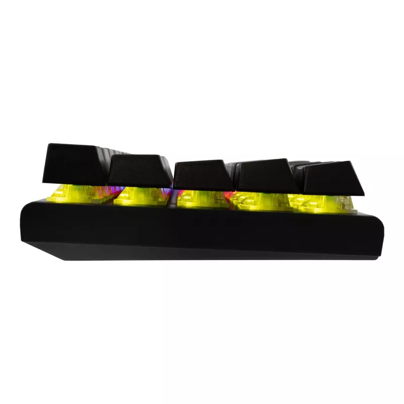 Mechanische Gaming-Tastatur White Shark WAKIZASHI-2 US-Layout grau-schwarz mit roten Switches