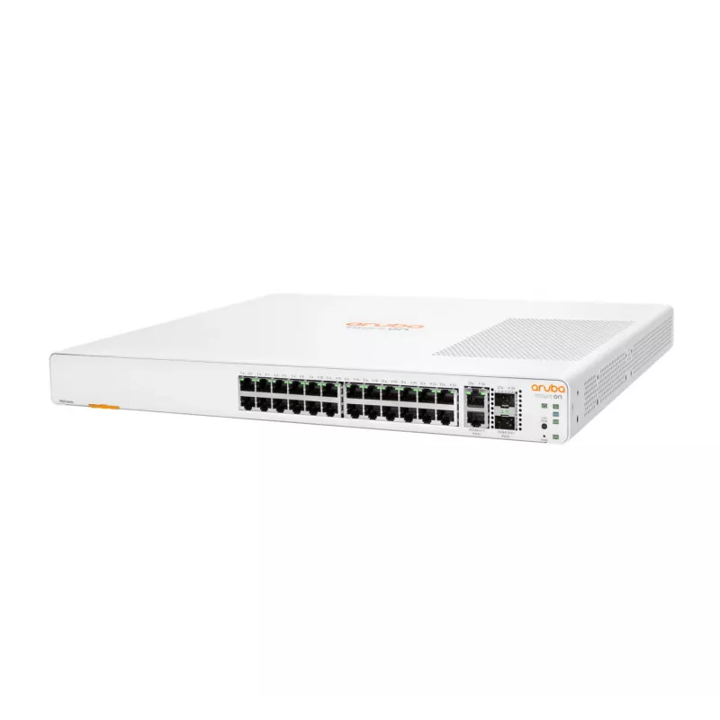 HPE Networking Instant On 1960 24G 2XF Switch Europe (JL806A#ABB) - (Nachfolger des HPE 1950 24G 2SFP+ 2XGT Switch (JG960A#ABB))