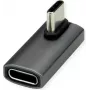 ROLINE USB4 40G Type C Adapter ST/BU 90° gewickelt Alu (12.03.2933)