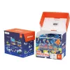 MARIOINEX Mini Waffle City Polizeistation Bausteine, 280 Teile