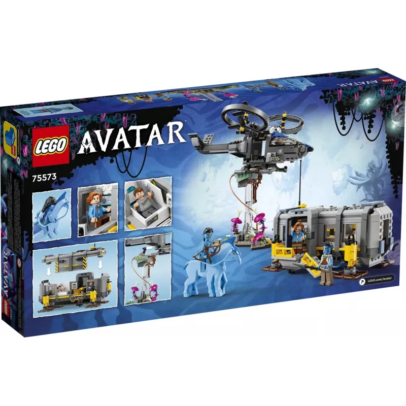 LEGO Avatar Schwebeberge: Standort 26 & Rda Samson Set 75573, Mehrfarbig