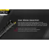 Taktische Taschenlampe Nitecore P10 V2 — 1000 lm, IP68 wasserdicht, stoßfest, 95 g, 18650/CR123 kompatibel