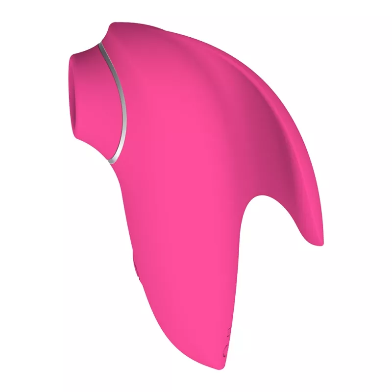 Klitoris-Massagegerät Erolab Dolphin VVS01r Rose Pink — kompakter persönlicher Stimulator, USB-wiederaufladbar