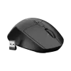 Kabellose Maus NATEC KITE NMY-2347, bis zu 4000 DPI, leise Klicks, neigbares Scrollrad, schwarz